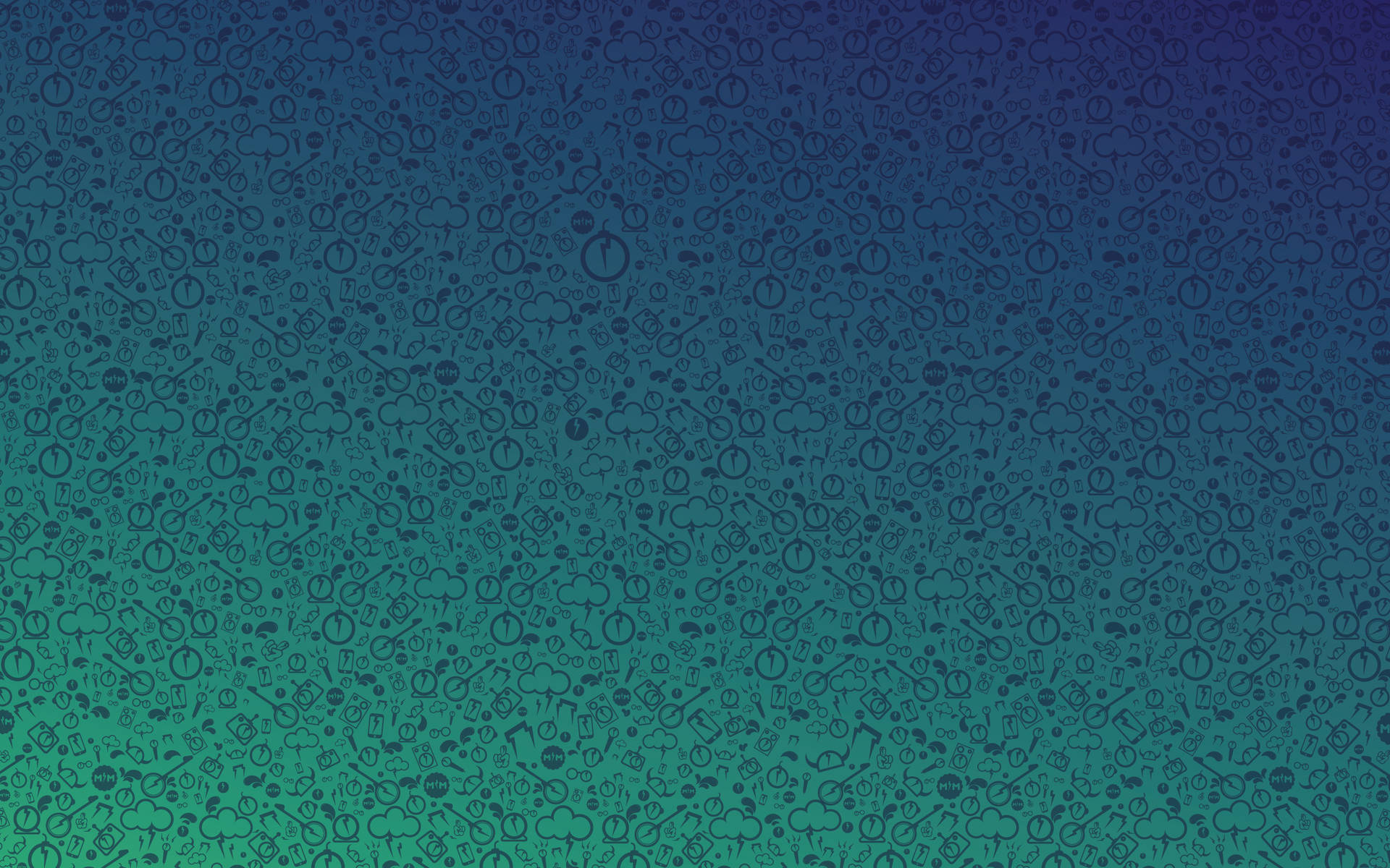 Cool Simple Abstract Icons Wallpaper