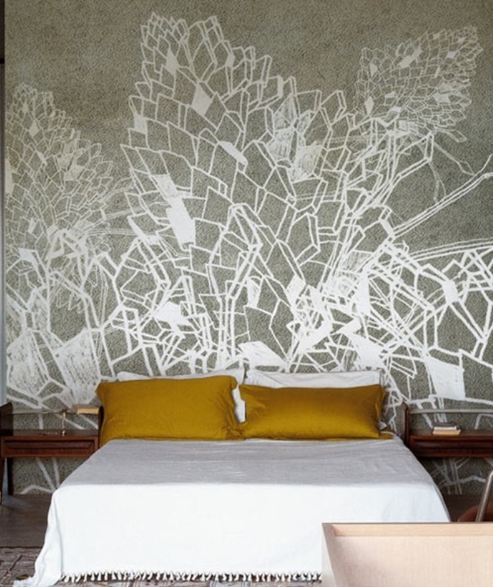 Free download Ideas Wall Decor Design with Abstract Wallpaper [693x825