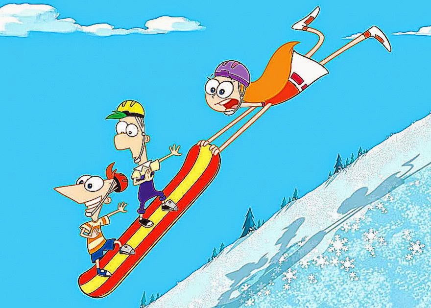Phineas And Ferb Merry Christmas Cartoon Celebration