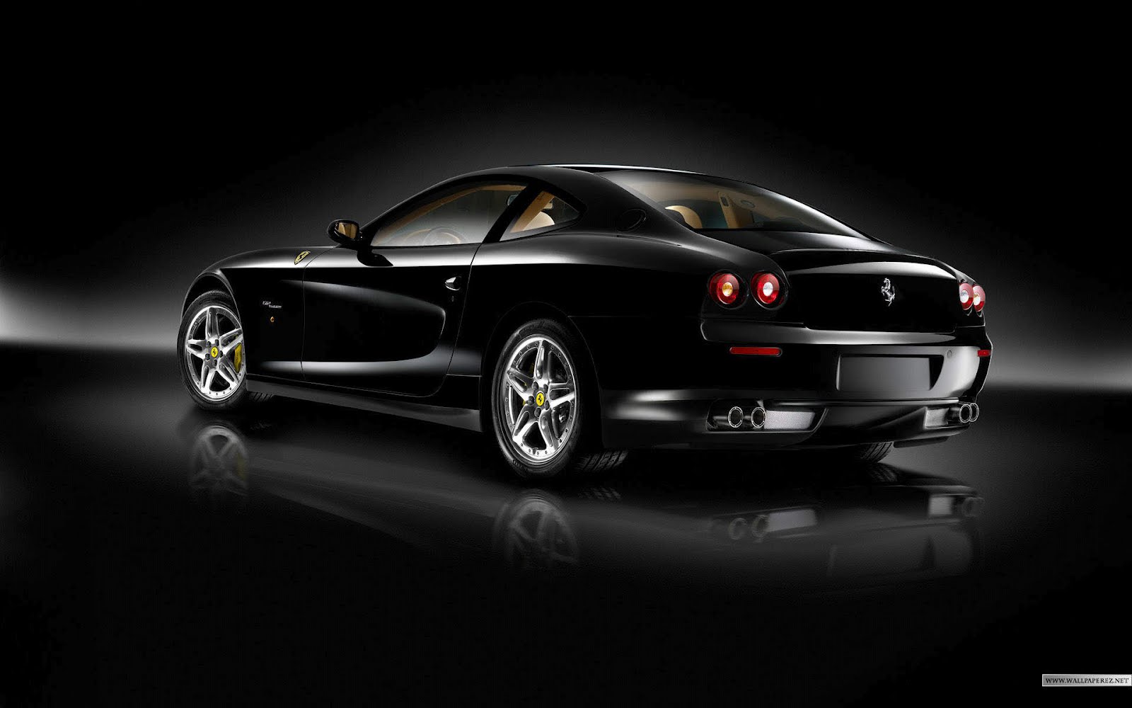 Black Ferrari Wallpaper New Car Modification Re
