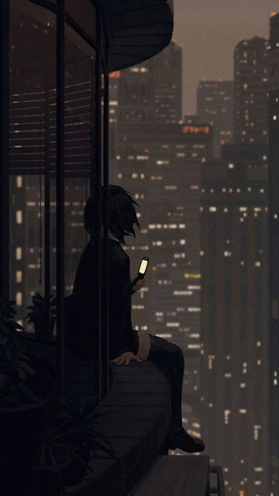 Sad Anime Aesthetic Wallpaper