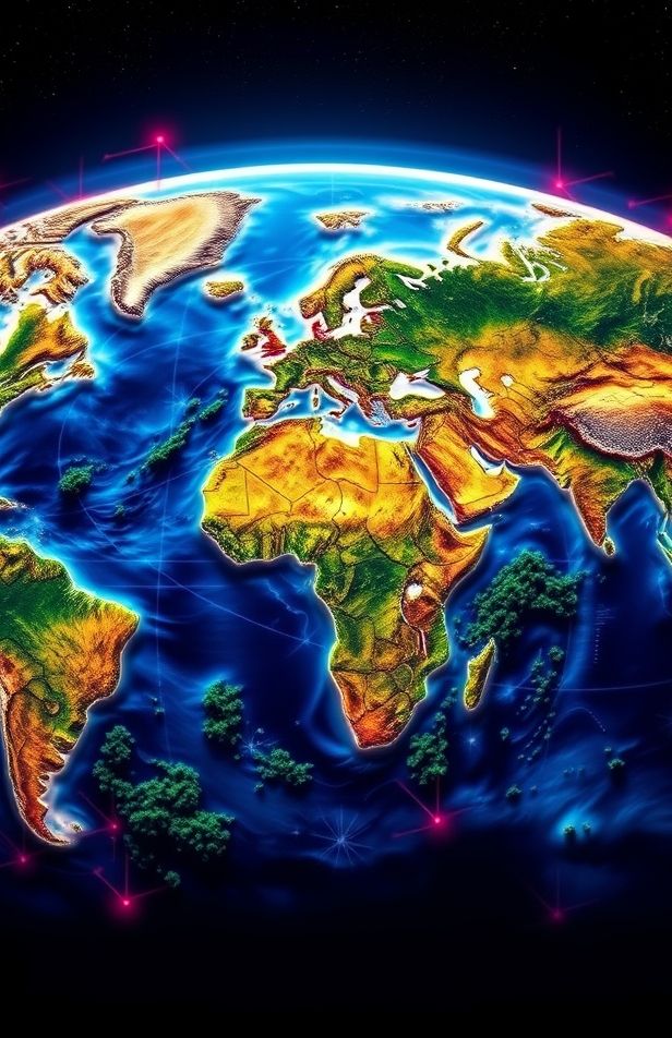 World Map Hd Wallpaper
