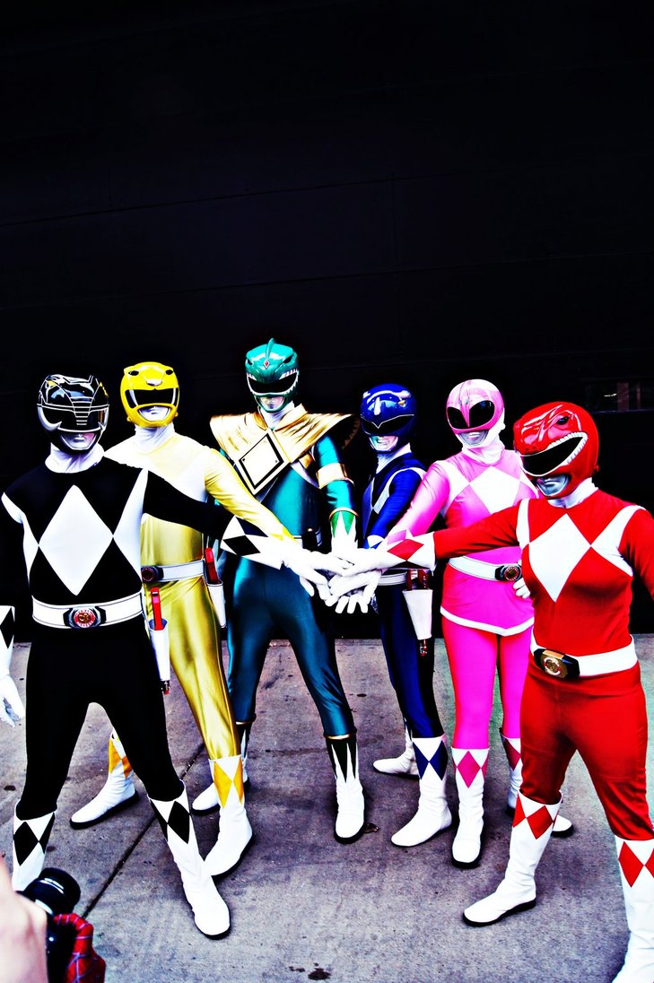 Mighty Morphin Power Rangers By Tackoonxd