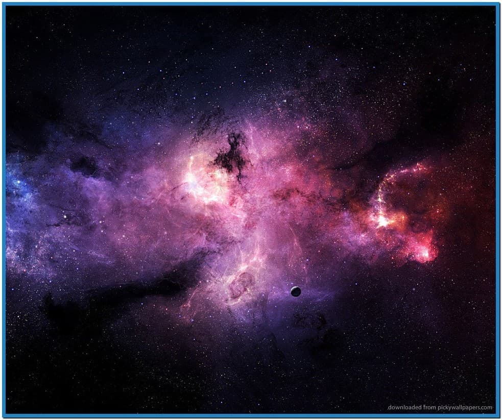 Galaxy Screensaver Image
