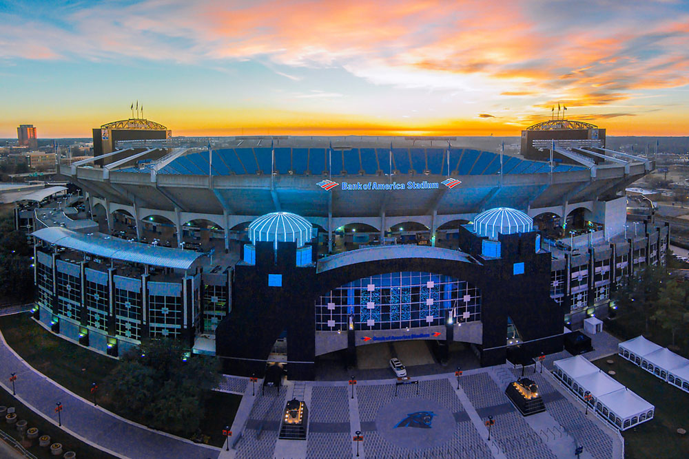 Free Download Carolina Panthers Stadium Charlotte 1000x667 For