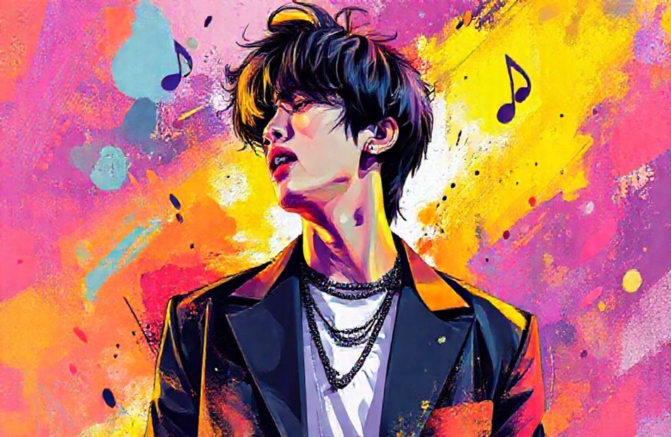 V Bts Idol Wallpaper