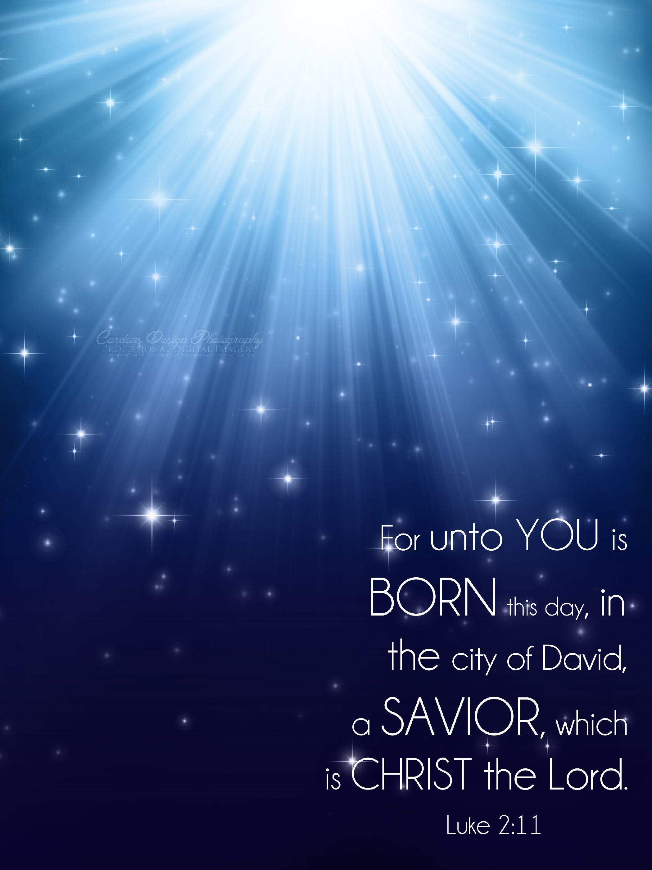 Christmas Wallpaper With Scripture Image