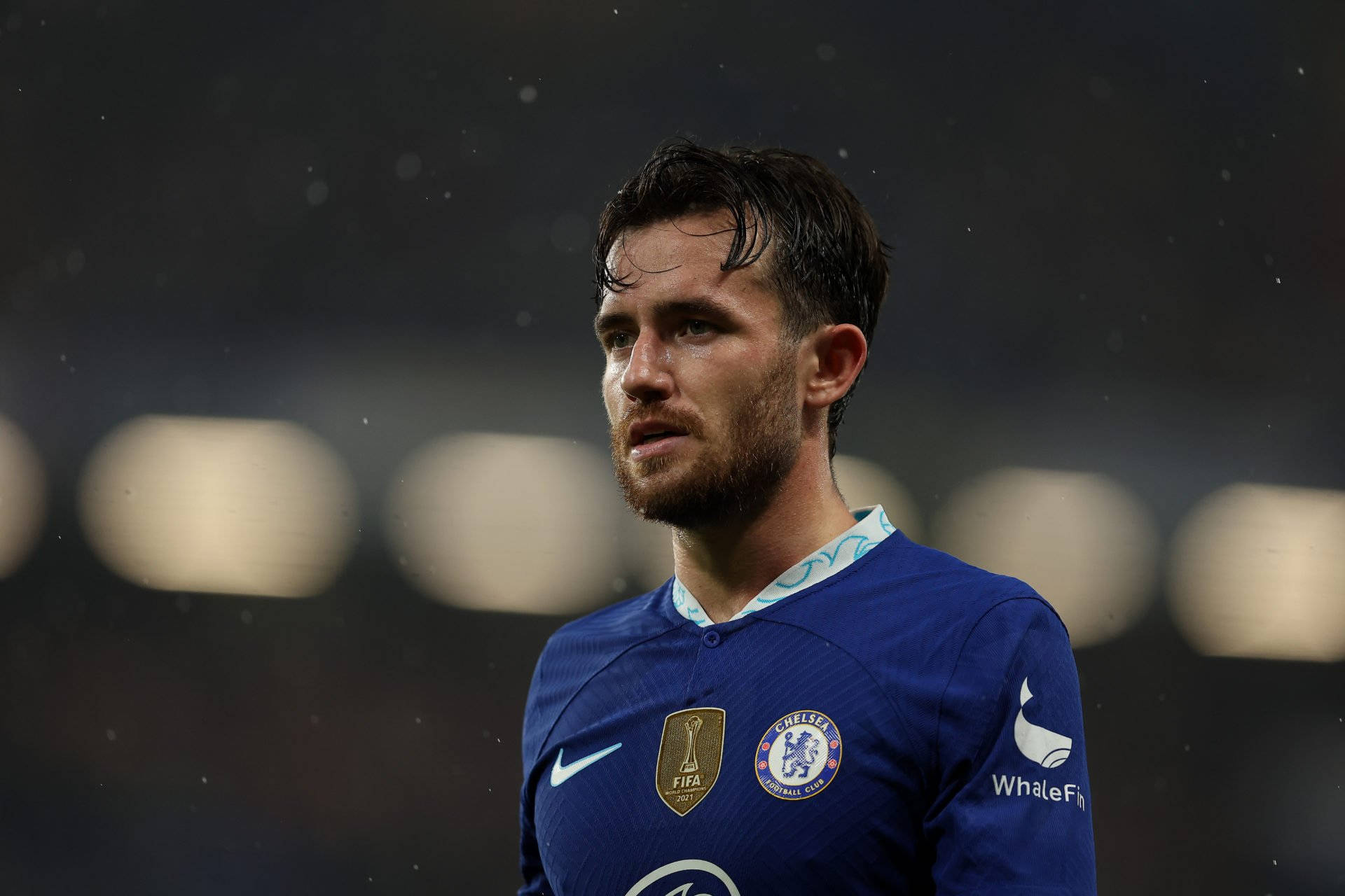 Ben Chilwell With Gray Wallpaper