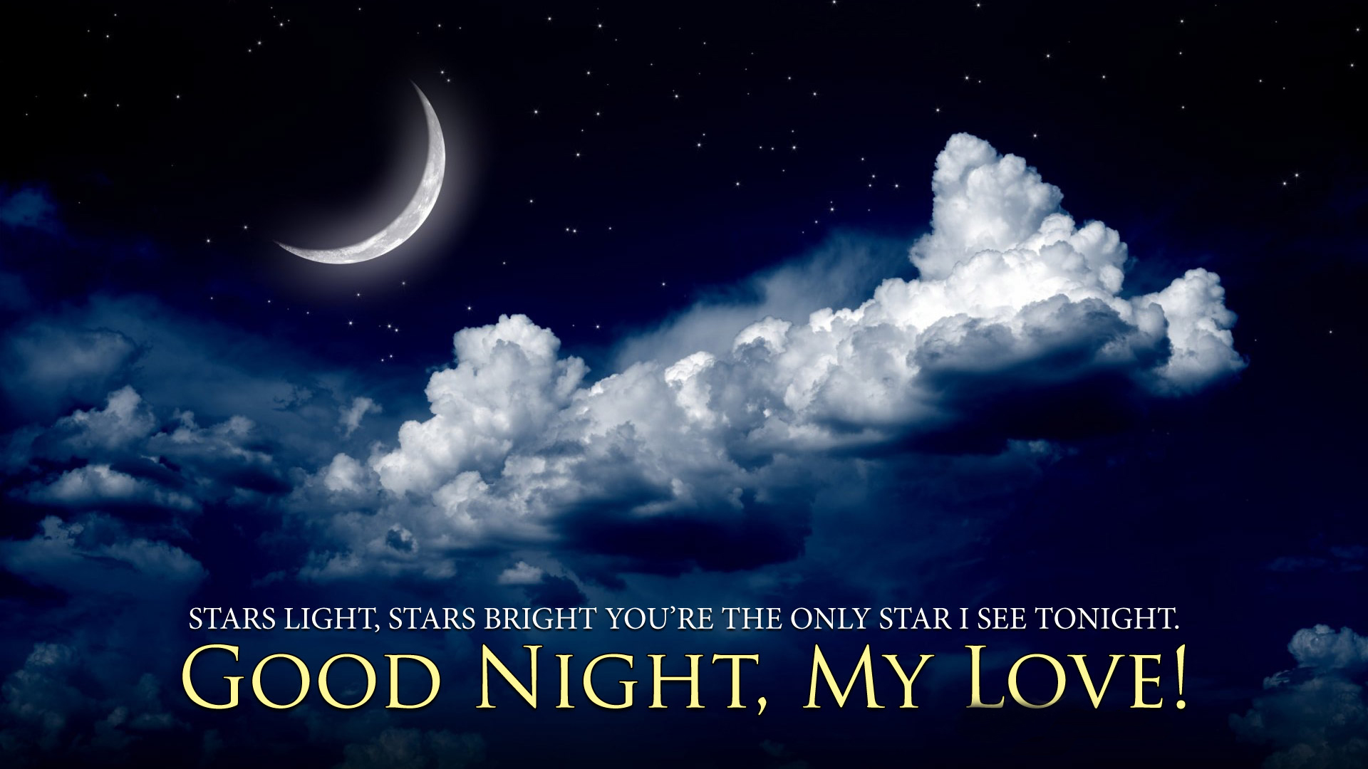 Good Night My Love HD Pictures Wallpaper