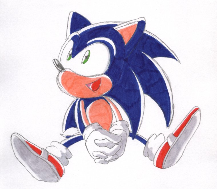 Cute Sonic By Adamis
