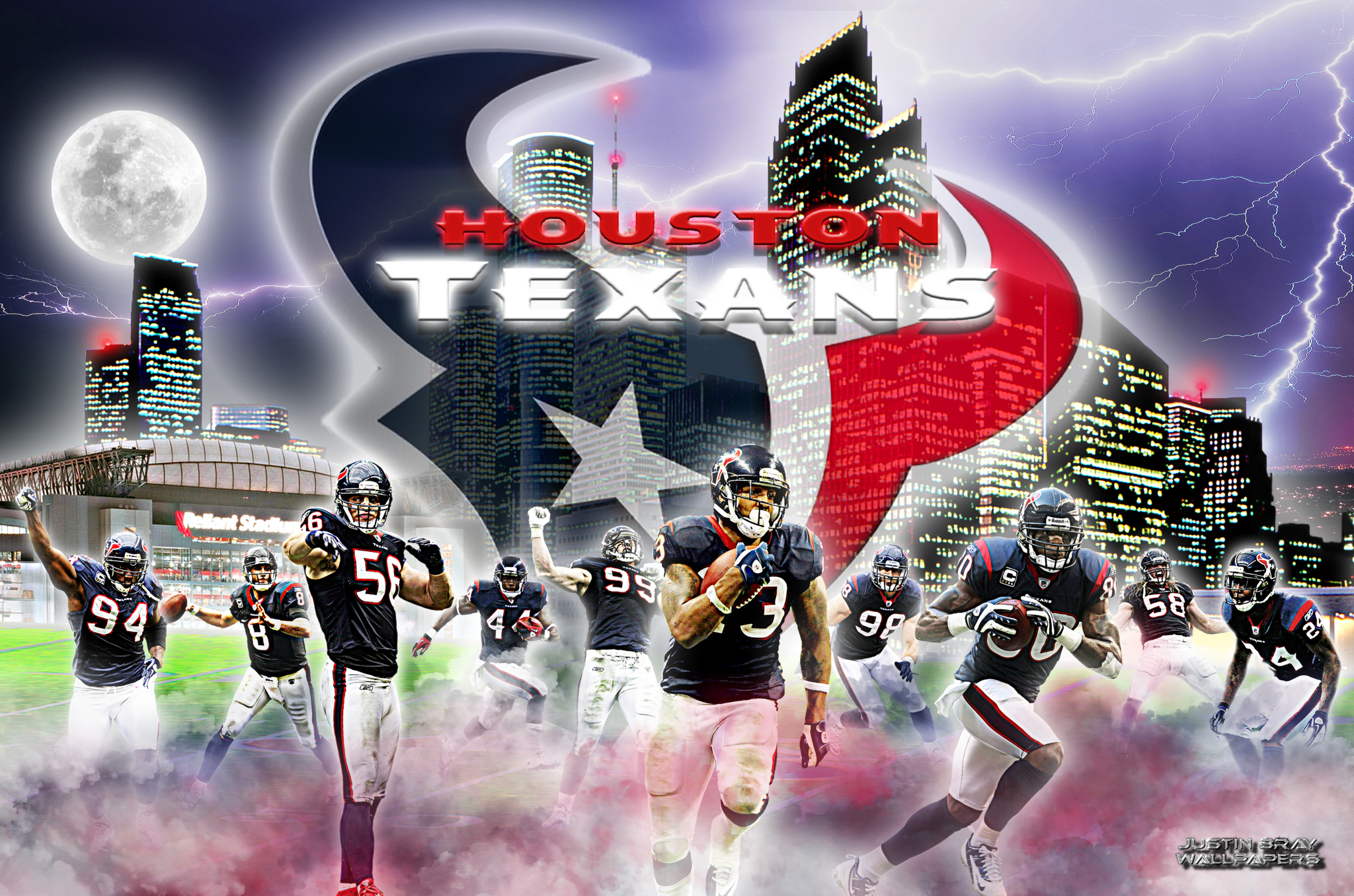 Houston Texans Nfl Football Gv Wallpaper