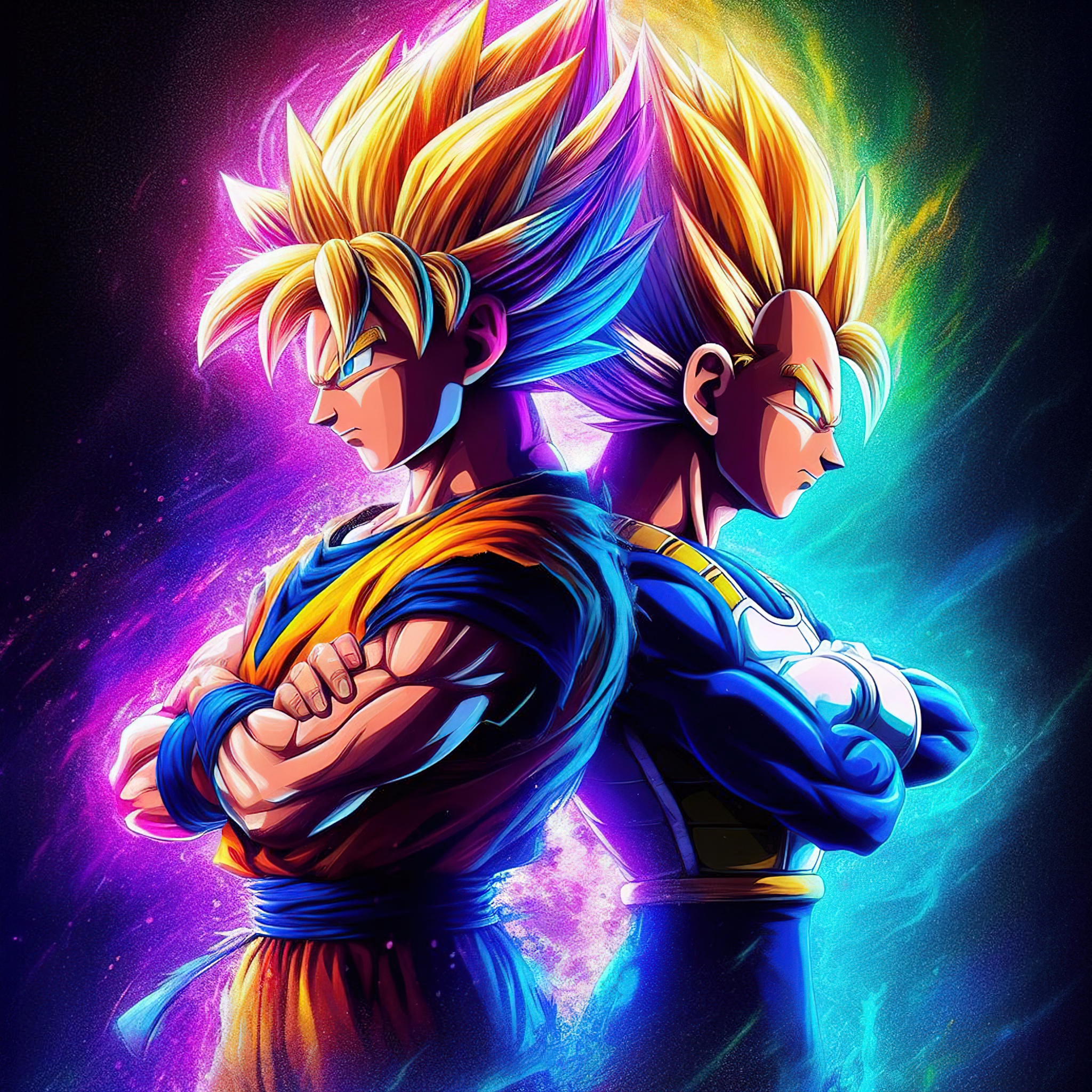 Imagenes De Dragon Ball Z Goku Y Vegeta Wallpaper