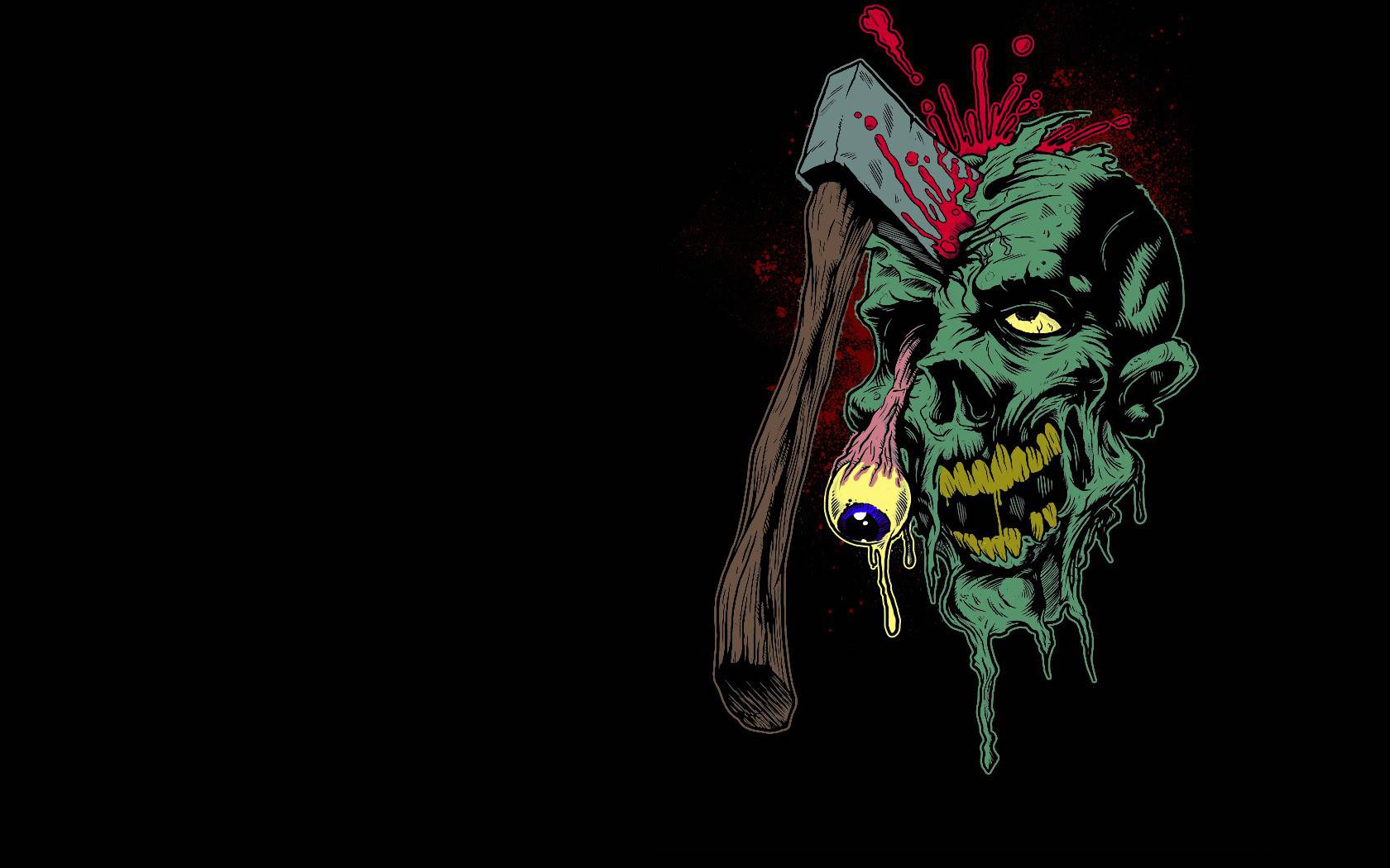 Zombies Desktop HD Wallpaper Only