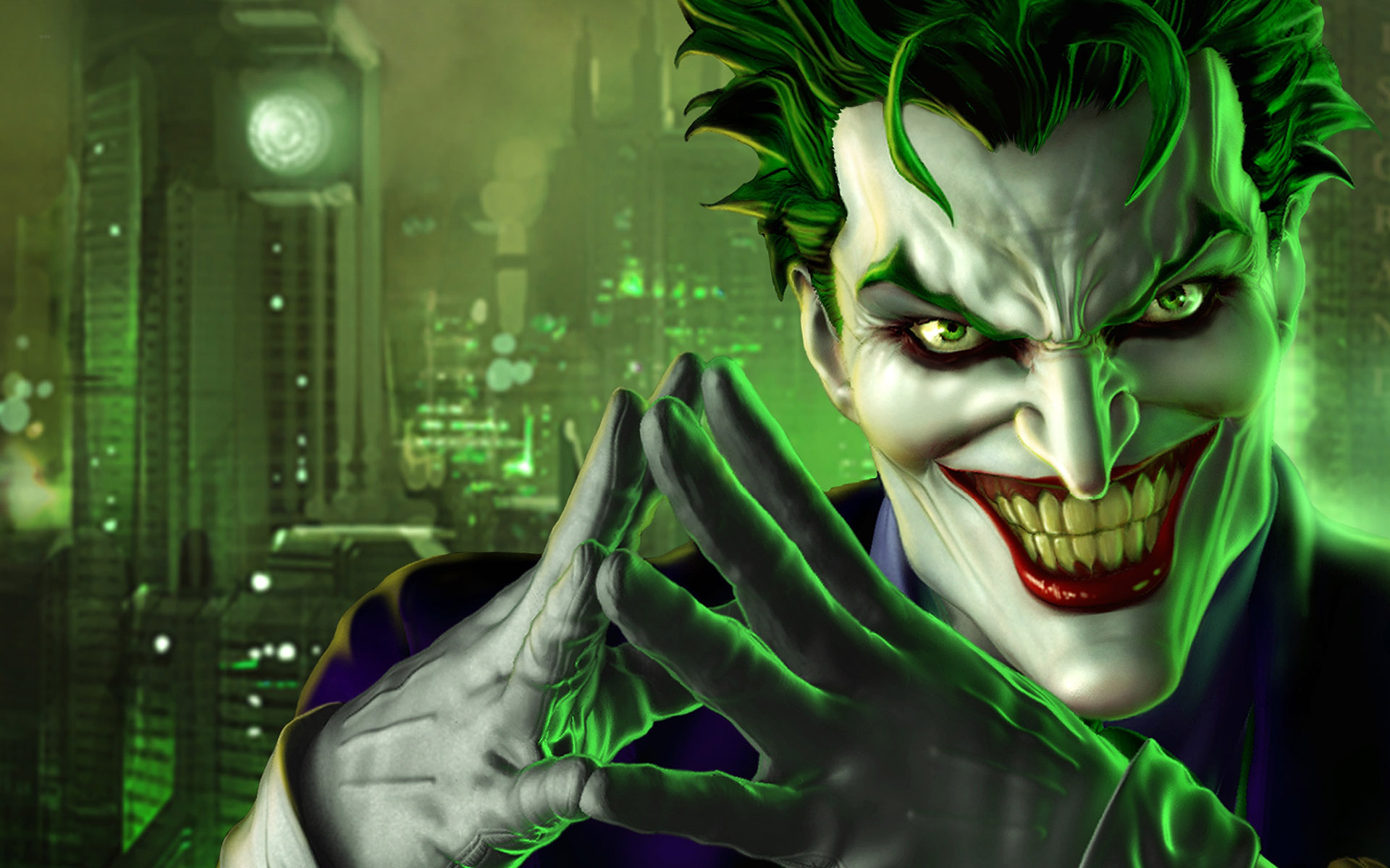 Wallpaper Evil Joker Planned Some Nasty 3d For