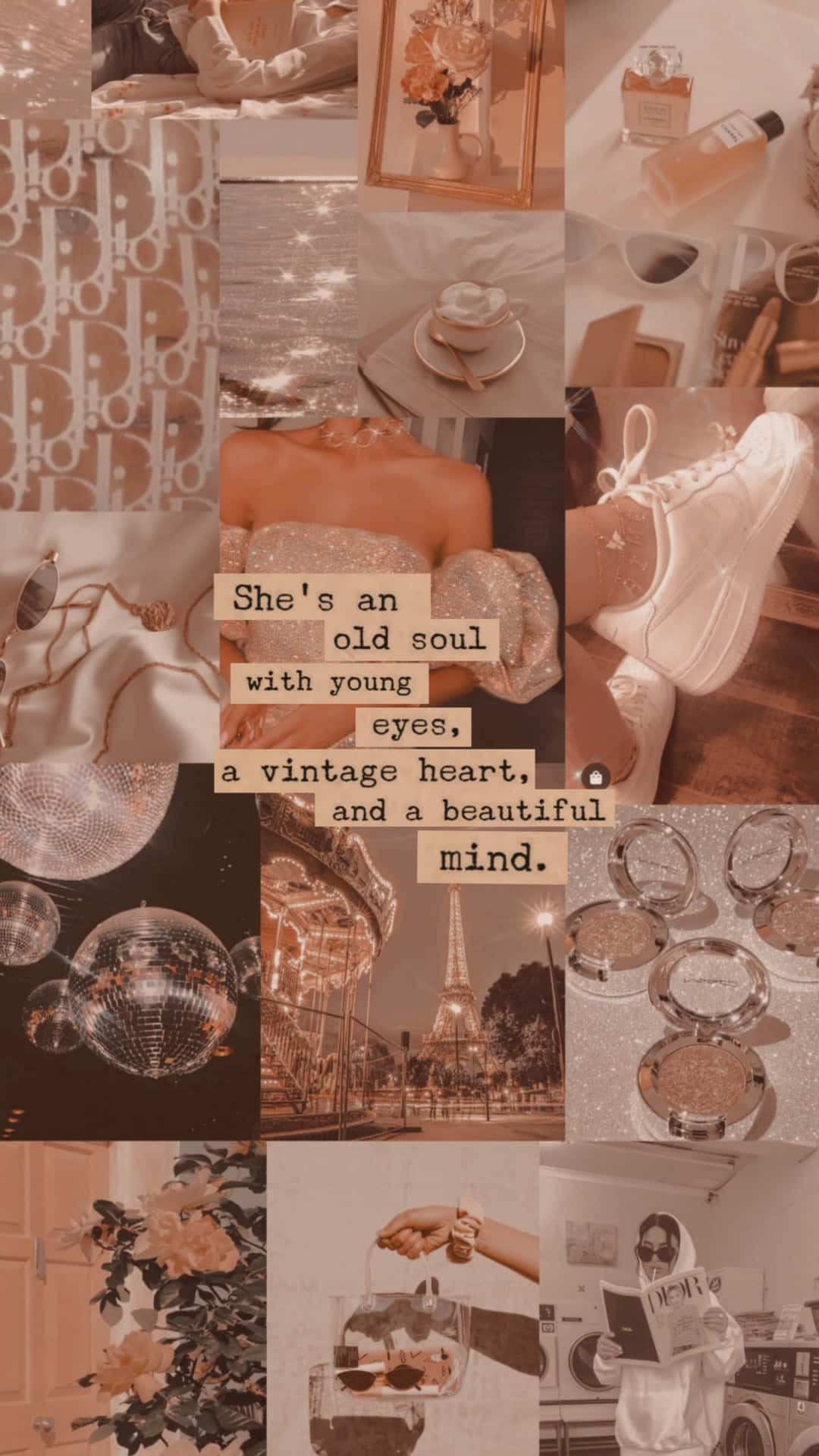 S Vintage Retro Aesthetic Wallpaper