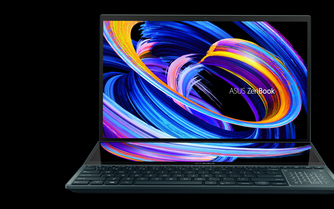 Asus Zenbook Pro Duo Oled And Bring Dual Screen To The