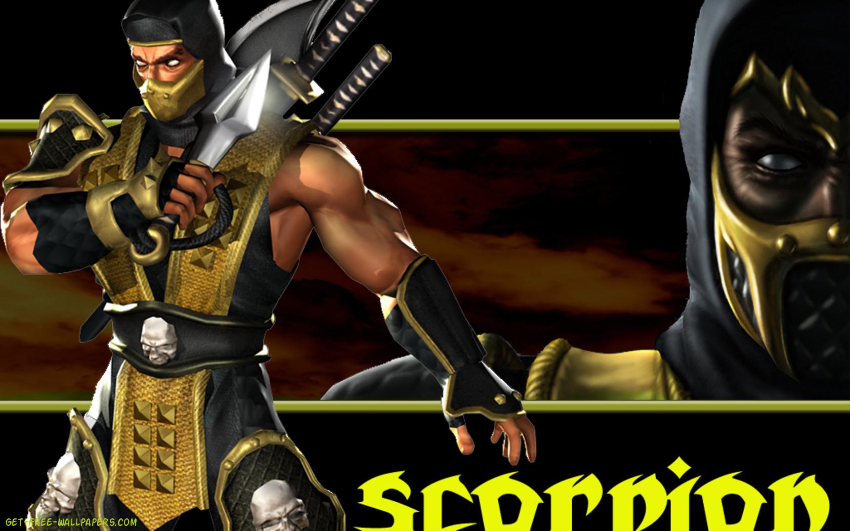 Download Mortal Kombat Scorpion Wallpaper