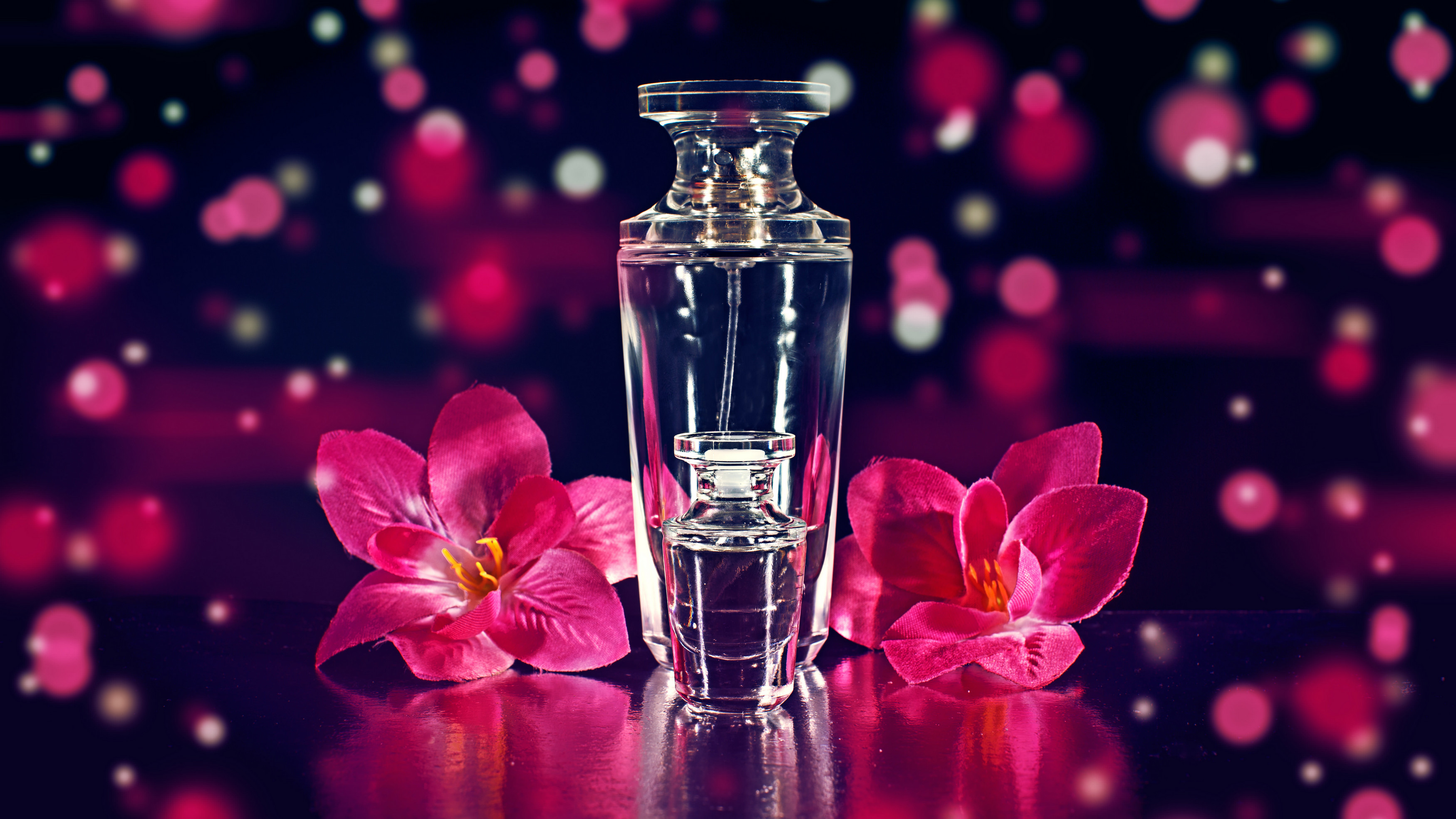 Perfume Potion 4k Ultra HD Wallpaper Background Image