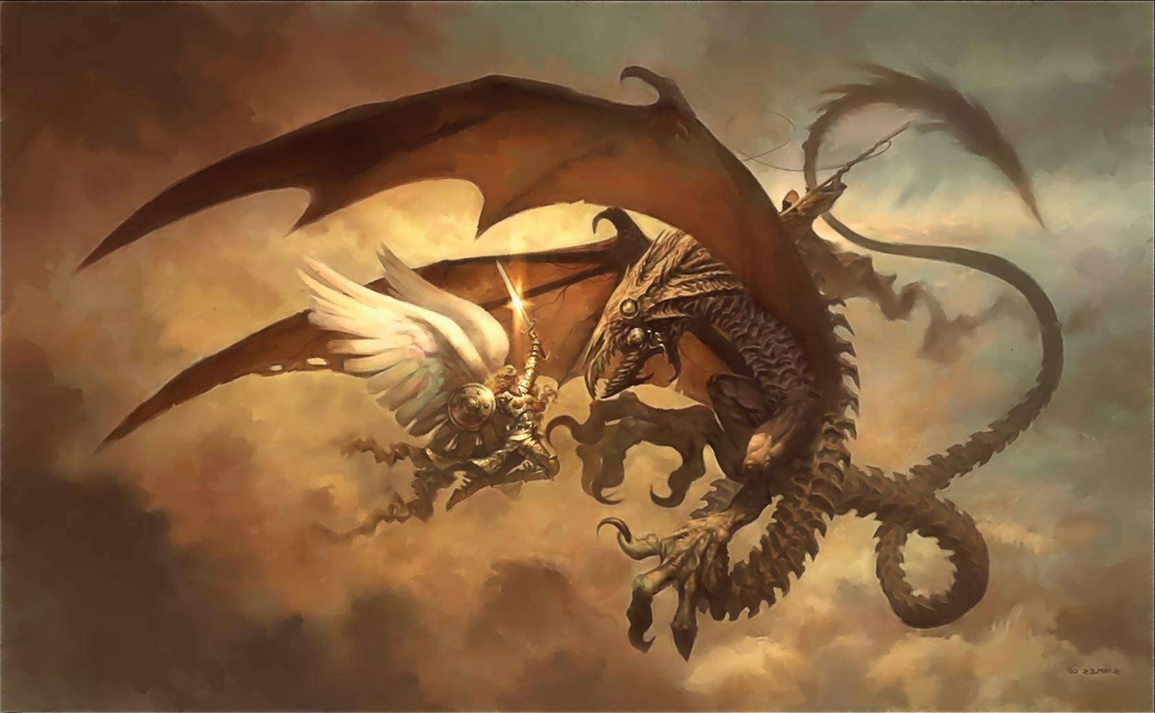 Epic Dragons Wallpaper