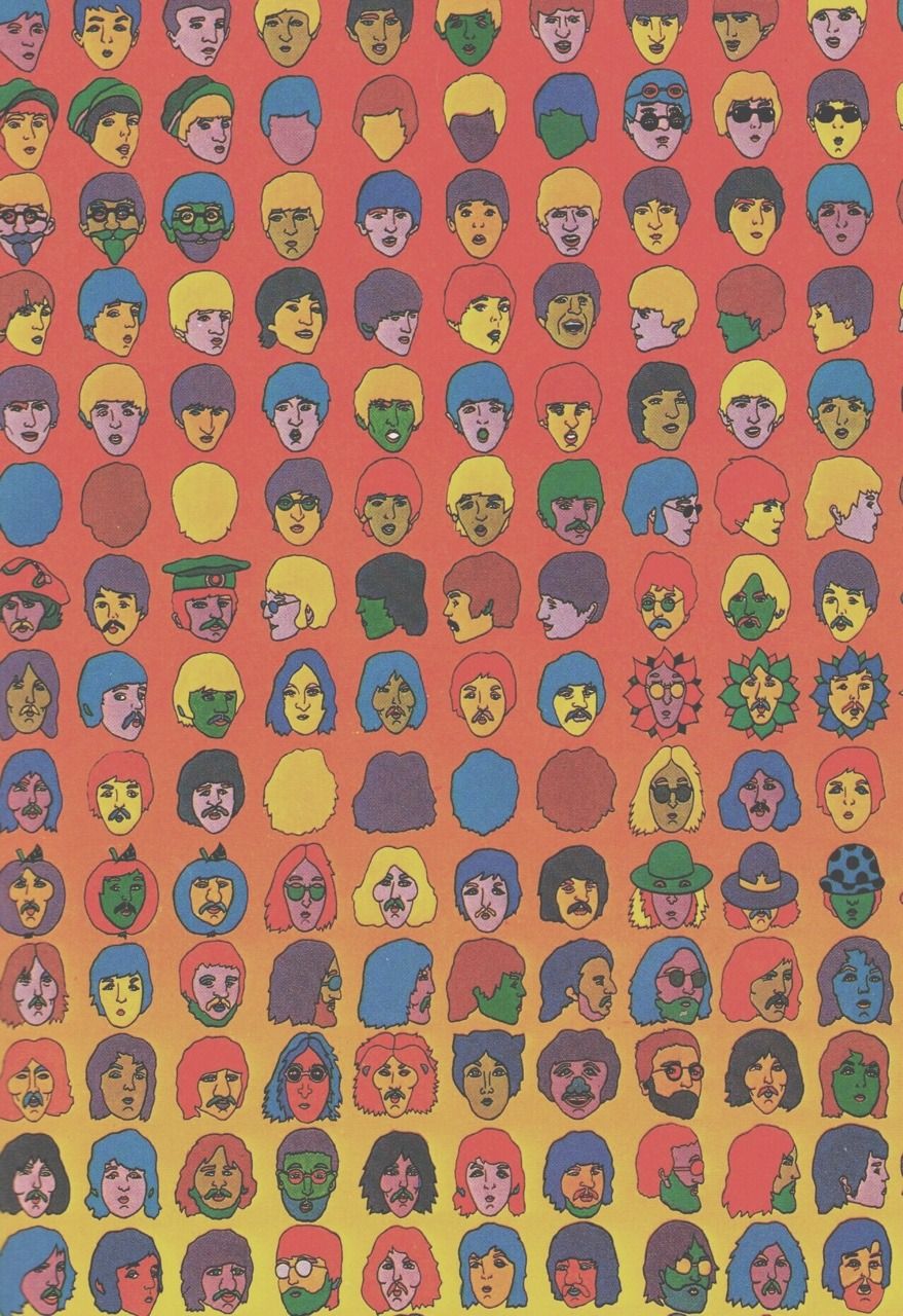 Beatles Wallpaper Hippie