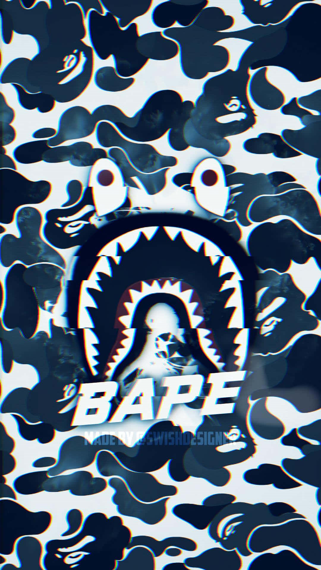 Upgrade Your Mobile Style With The Bape iPhone Wallpaper