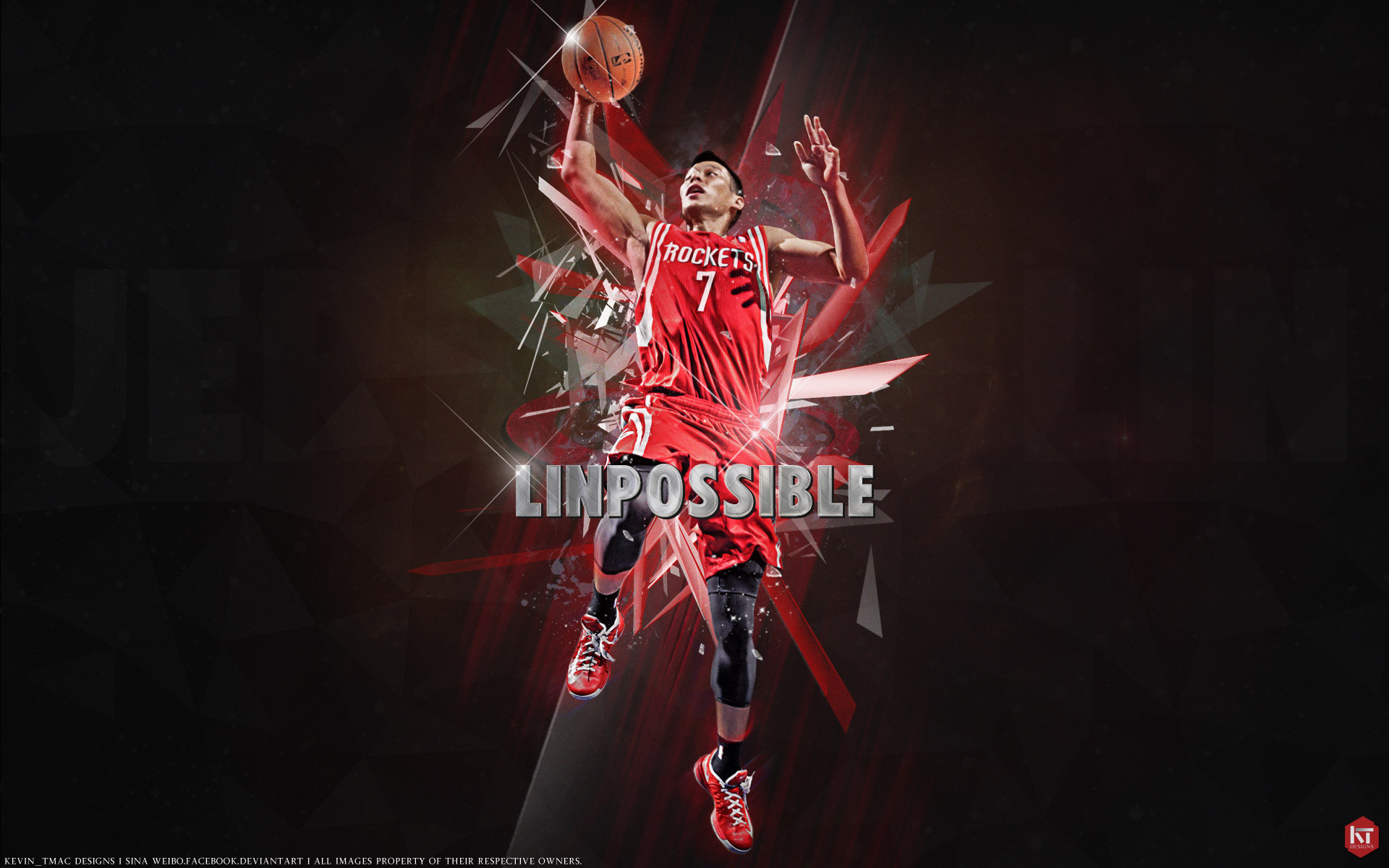 Wallpaper For All Rockets Fans A New HD Of Jeremy Lin Made