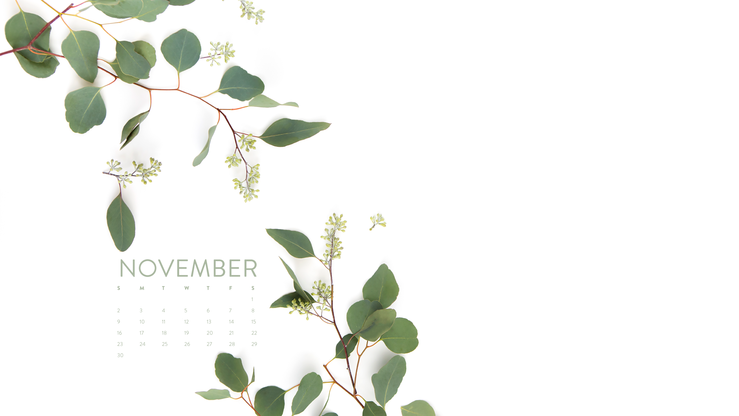 Happy November Desktop iPhone Wallpaper Ashlee Proffitt