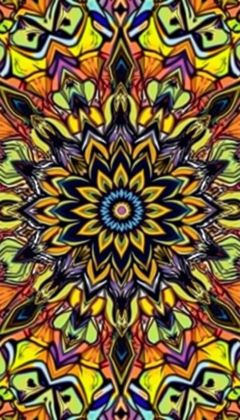 Mandala Coloring Wallpaper
