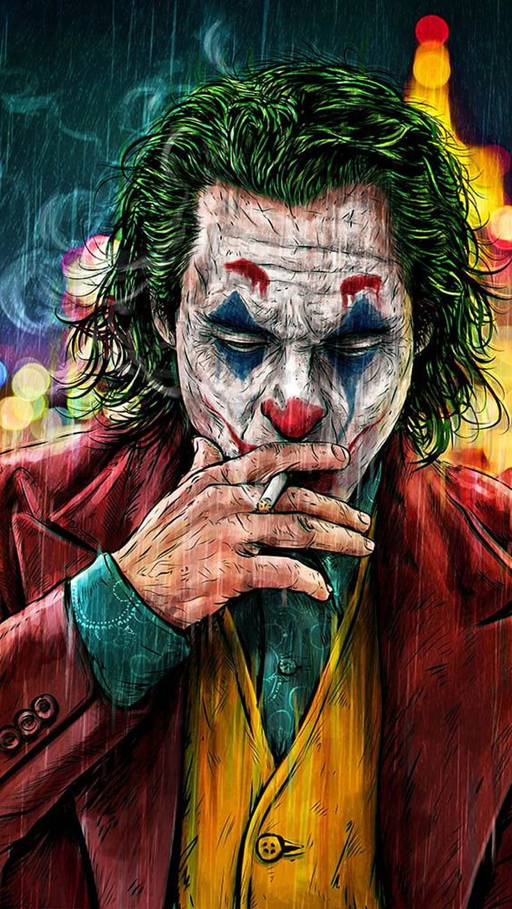 Joker Smoking 4k In HD Wallpaper