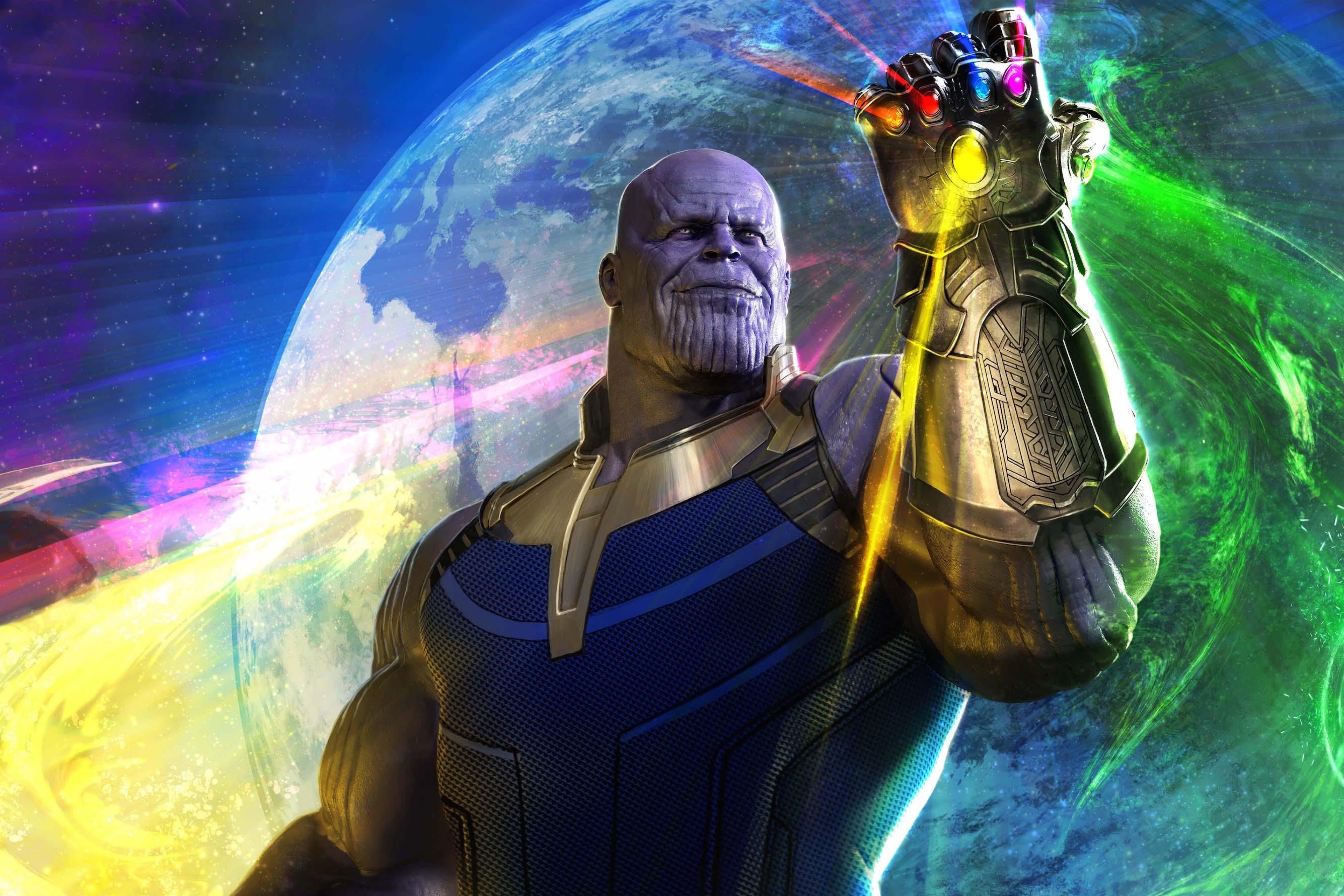 Avengers Infinity War Thanos 4k UHD