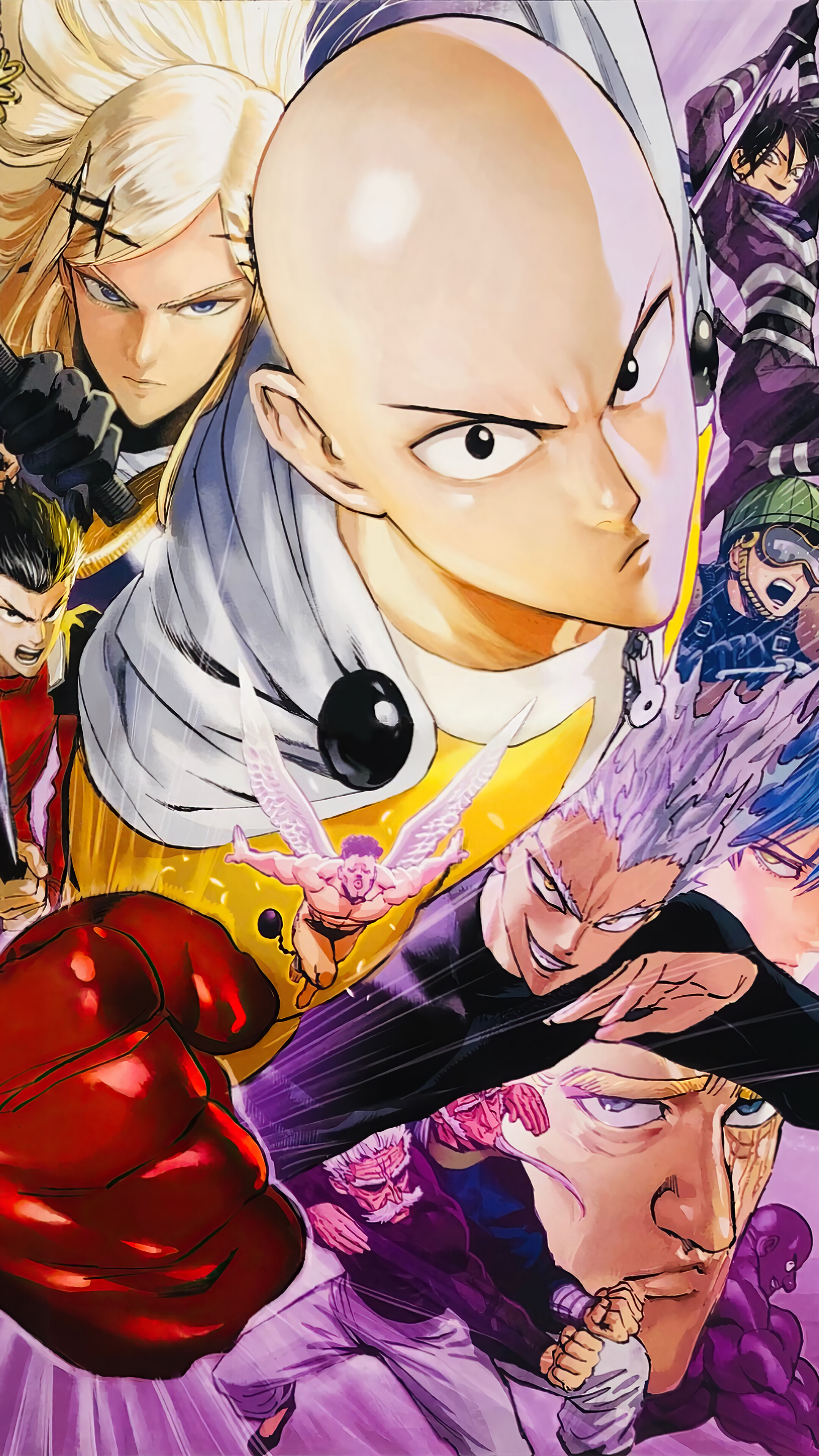 Free download One Punch Man S Class Anime Characters 4K Wallpaper 6801  [2160x3840] for your Desktop, Mobile & Tablet | Explore 25+ One Punch Man  Characters Wallpapers | One Punch Man Desktop