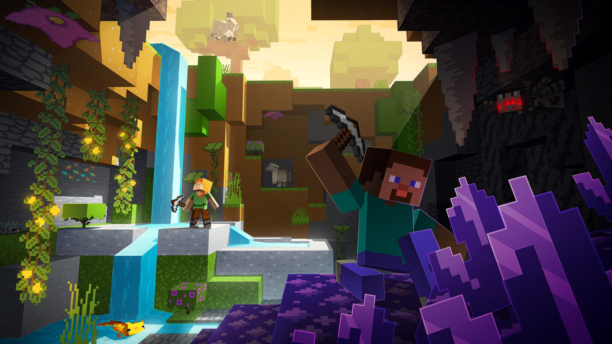 Minecraft Caves And Cliffs Part Ii Update Now Version