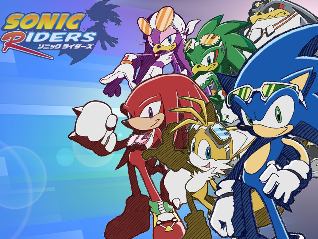 sonic characters wallpaperWallpaper Sonic Riders Characters Juegos de