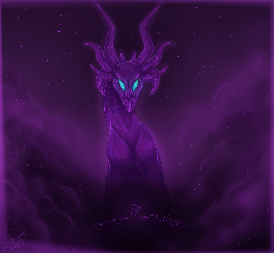 Purple Dragon By Lisannexx