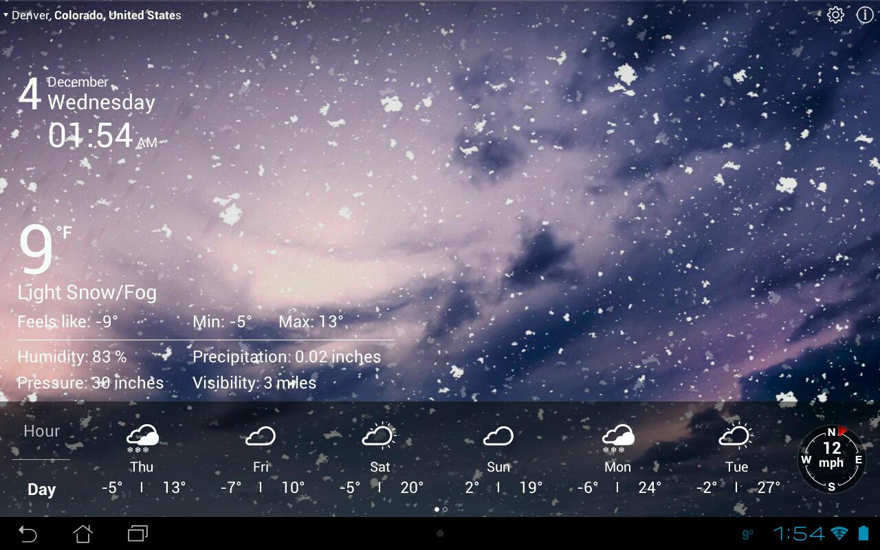 Animated Weather Wallpaper For Android Weddingdressin