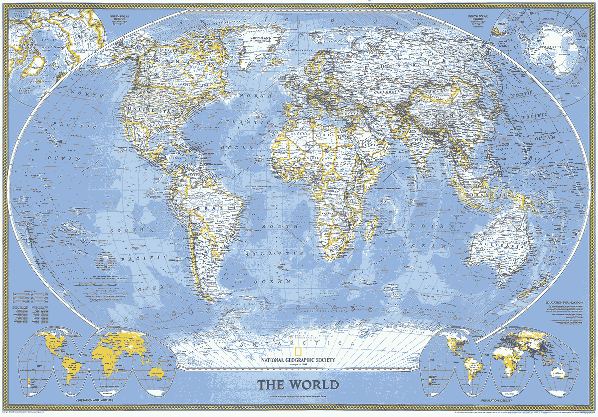 Cool World Map Wallpaper HD In