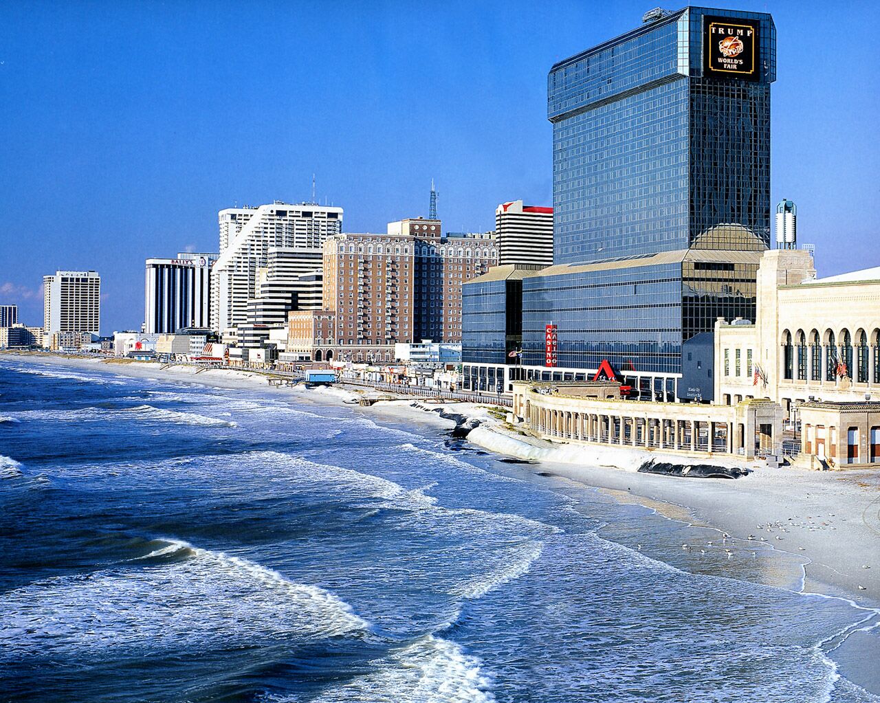 New Jersey Atlantic City Nature Wallpaper Image Featuring Beaches