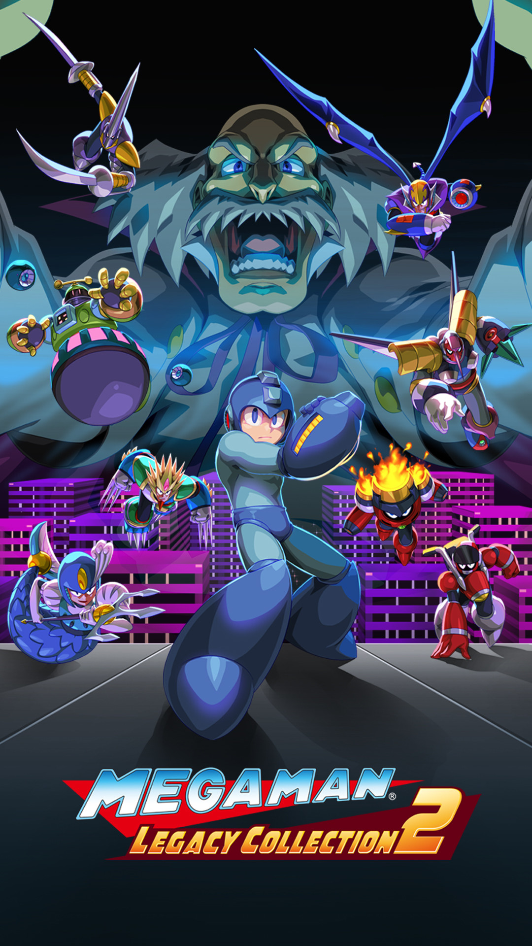 Mega Man iPhone Wallpaper Image