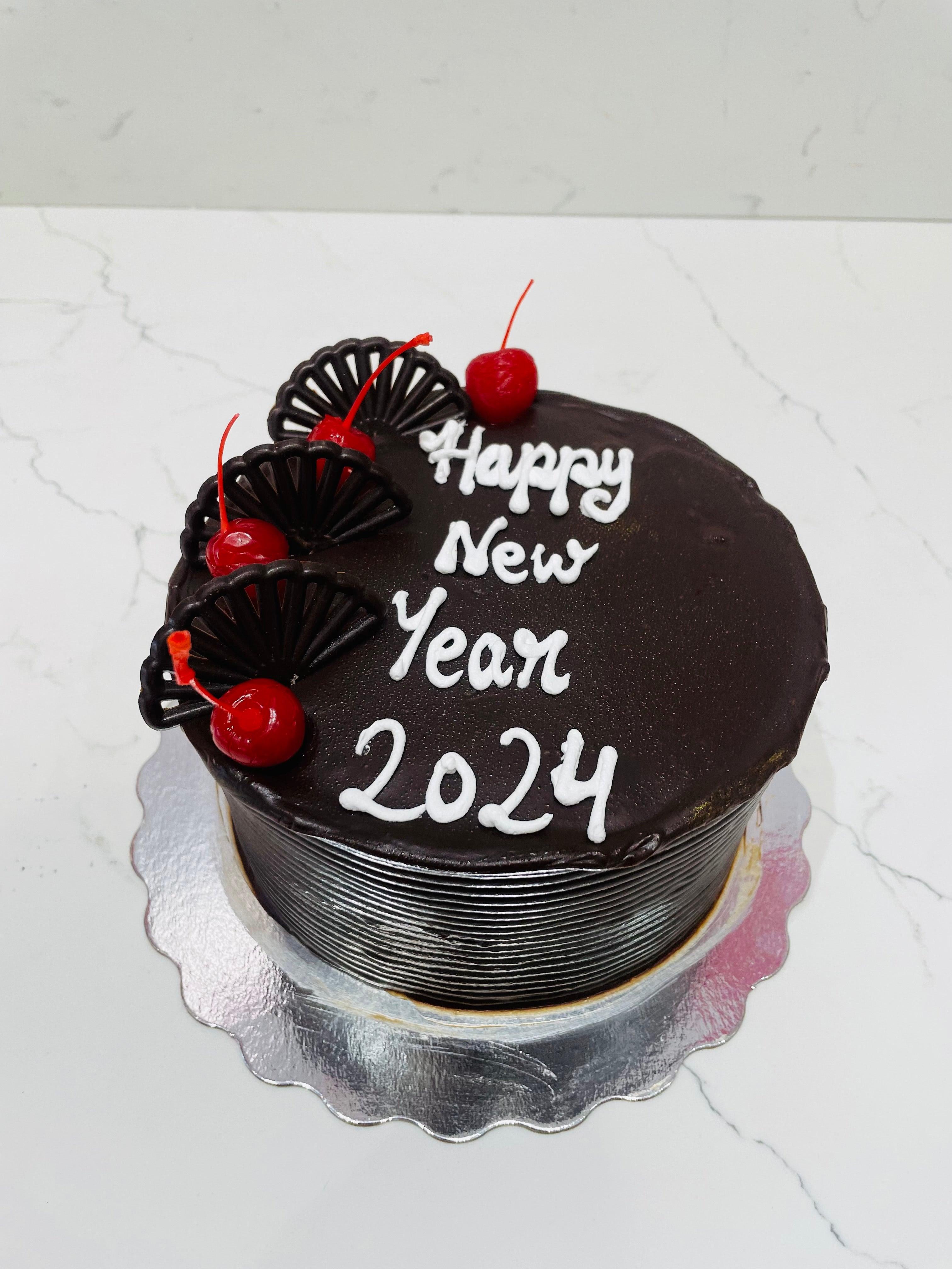 Truffle New Year Cake Rashmi S Bakery