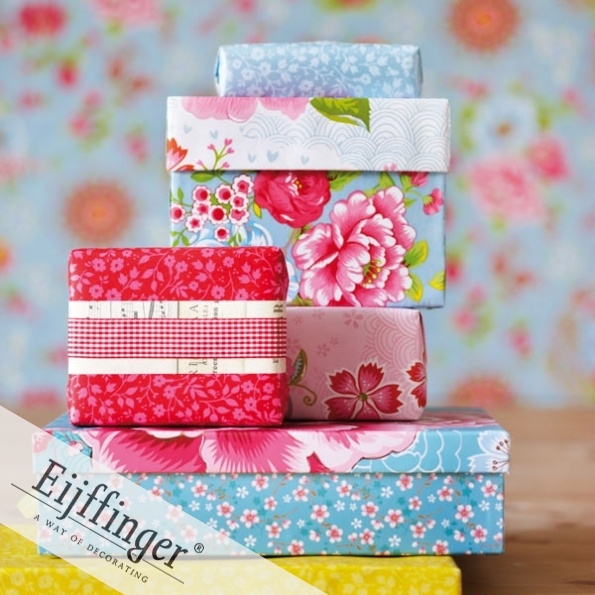 Use Scraps Of Wallpaper To Cover Storage Boxes Mix And Match For More