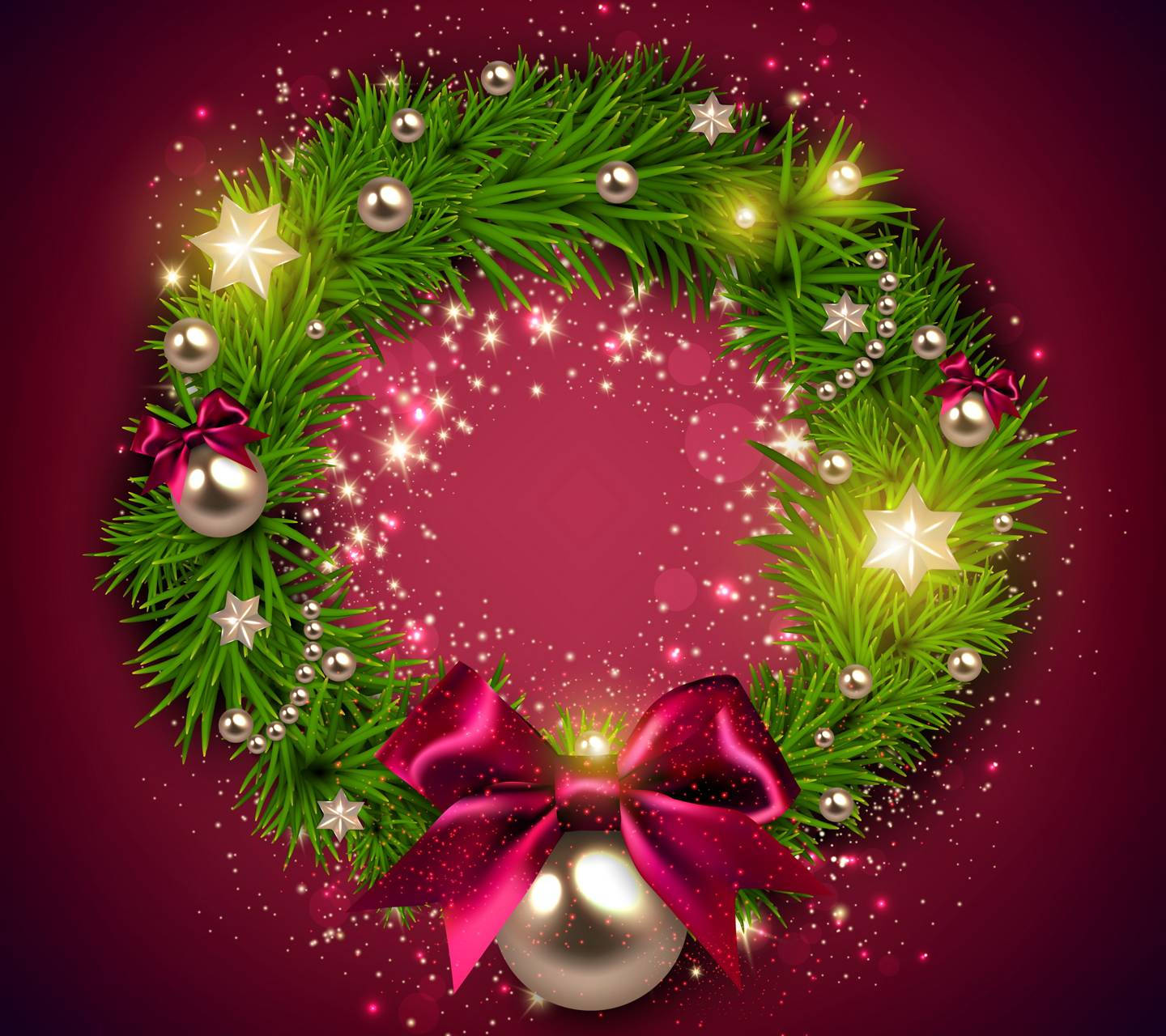 Top Christmas Wreath Wallpaper Full HD 4k To Use