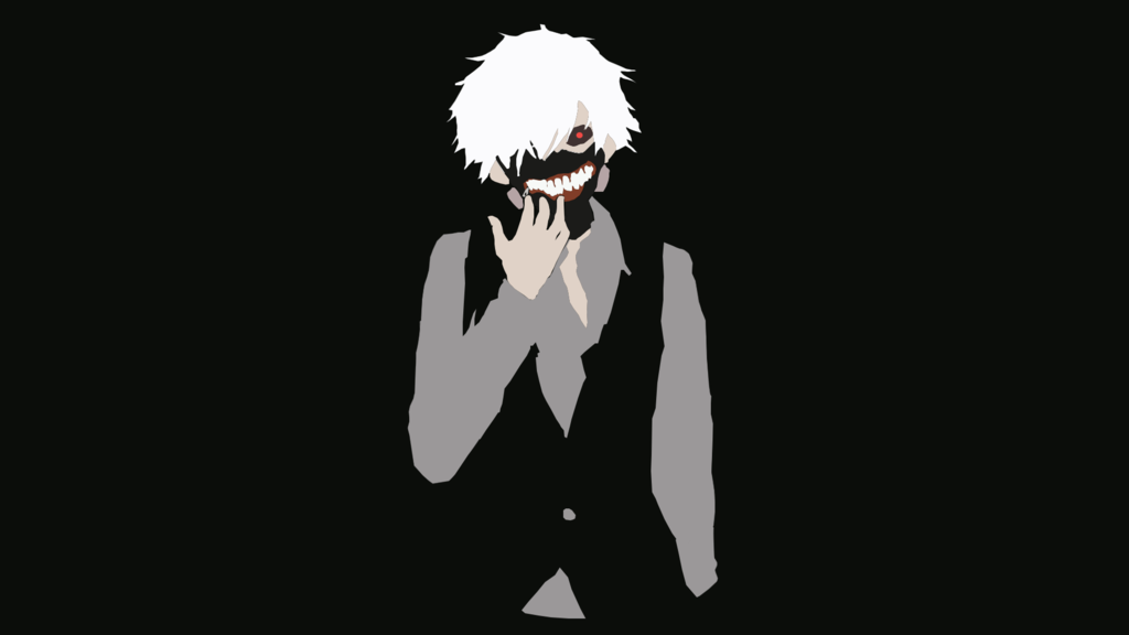 Kaneki Ken Minimalistic Wallpaper By Kajimu