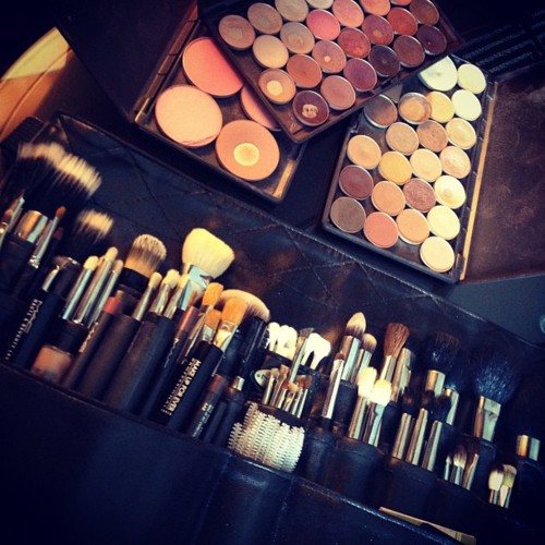 Makeup Background Accessories And Cosmetics