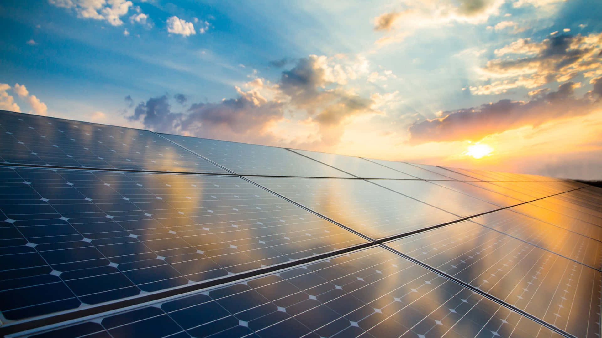 Solar Panel Background Wallpaper