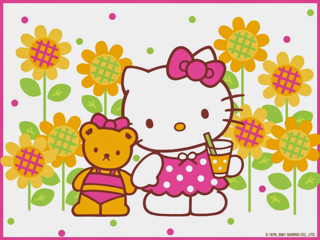Gambar Hello Kitty Wallpaper HD Animasi Bergerak Lucu Terbaru