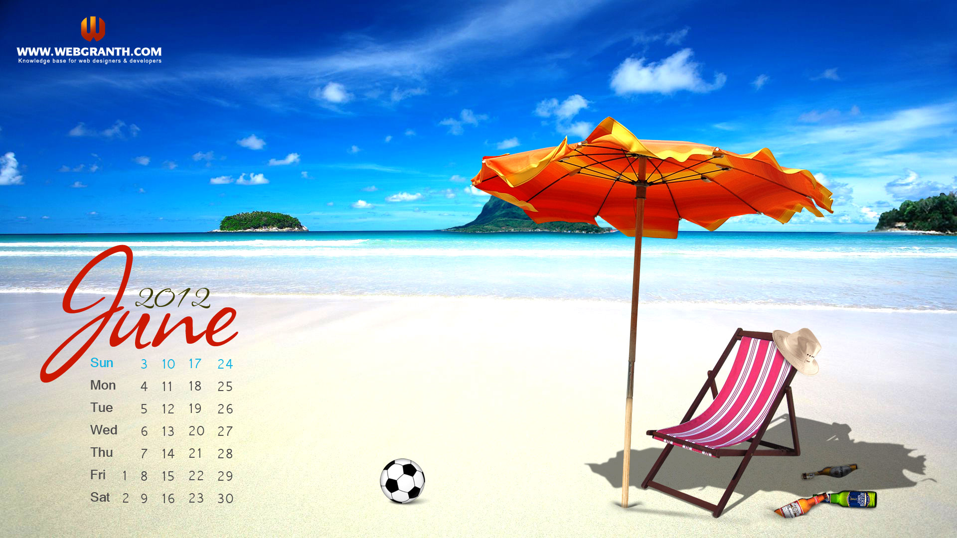🔥 Download June Calendar Wallpaper Summer HD by shelbychandler Free