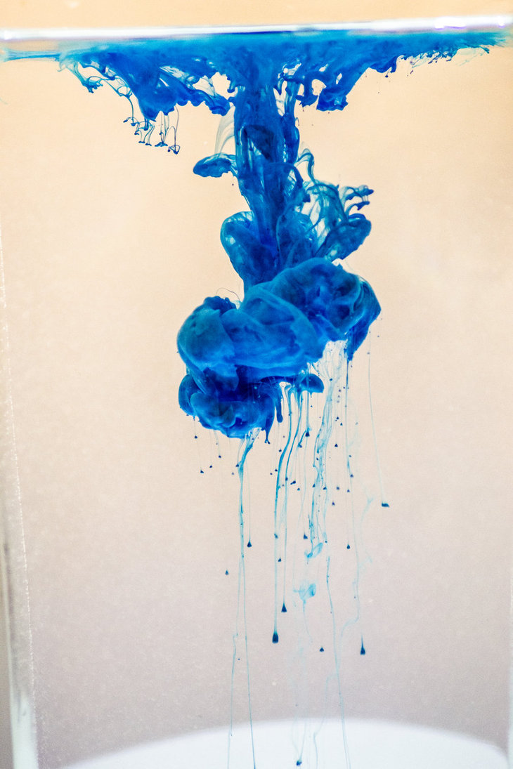 Ink Drop In Water By Gio Luckyboy