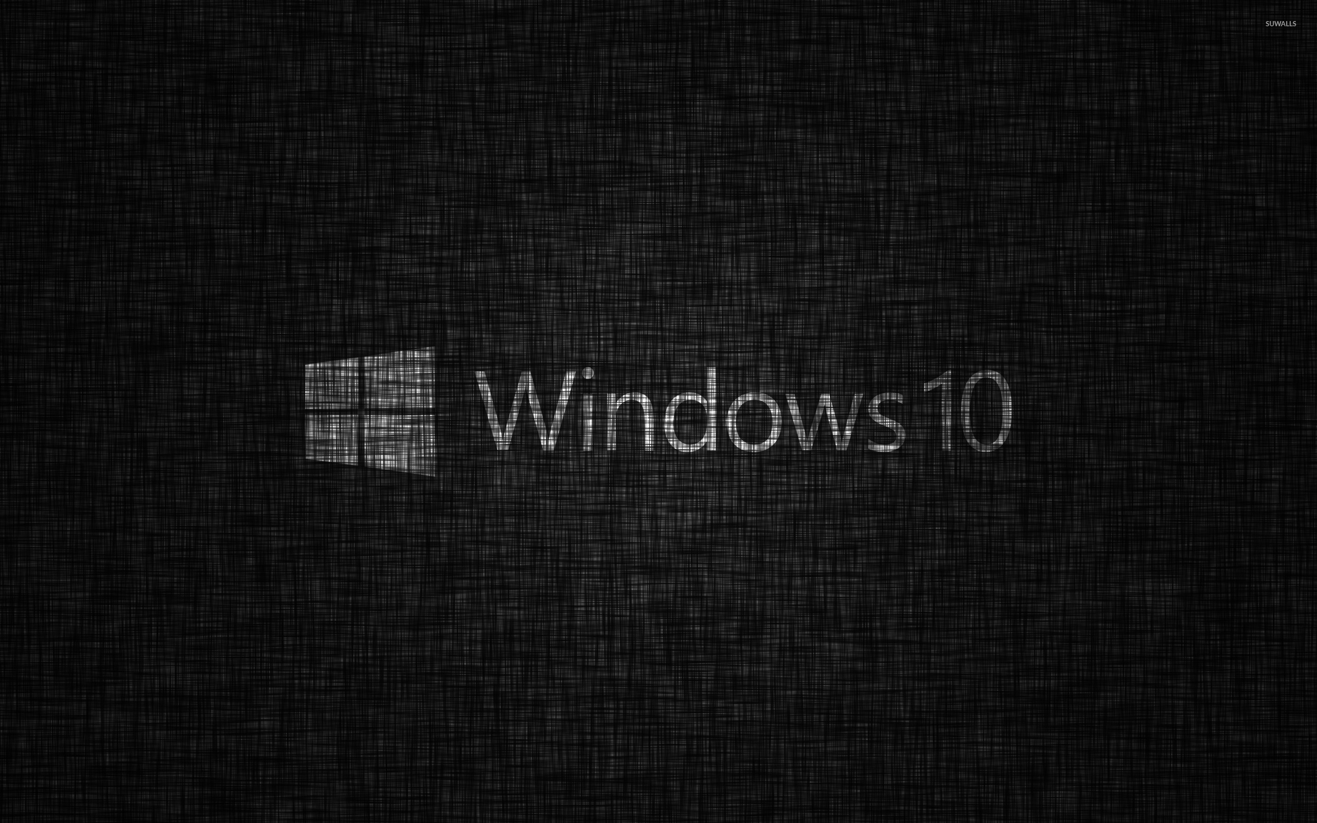 Windows 10 black edition wallpaper frame