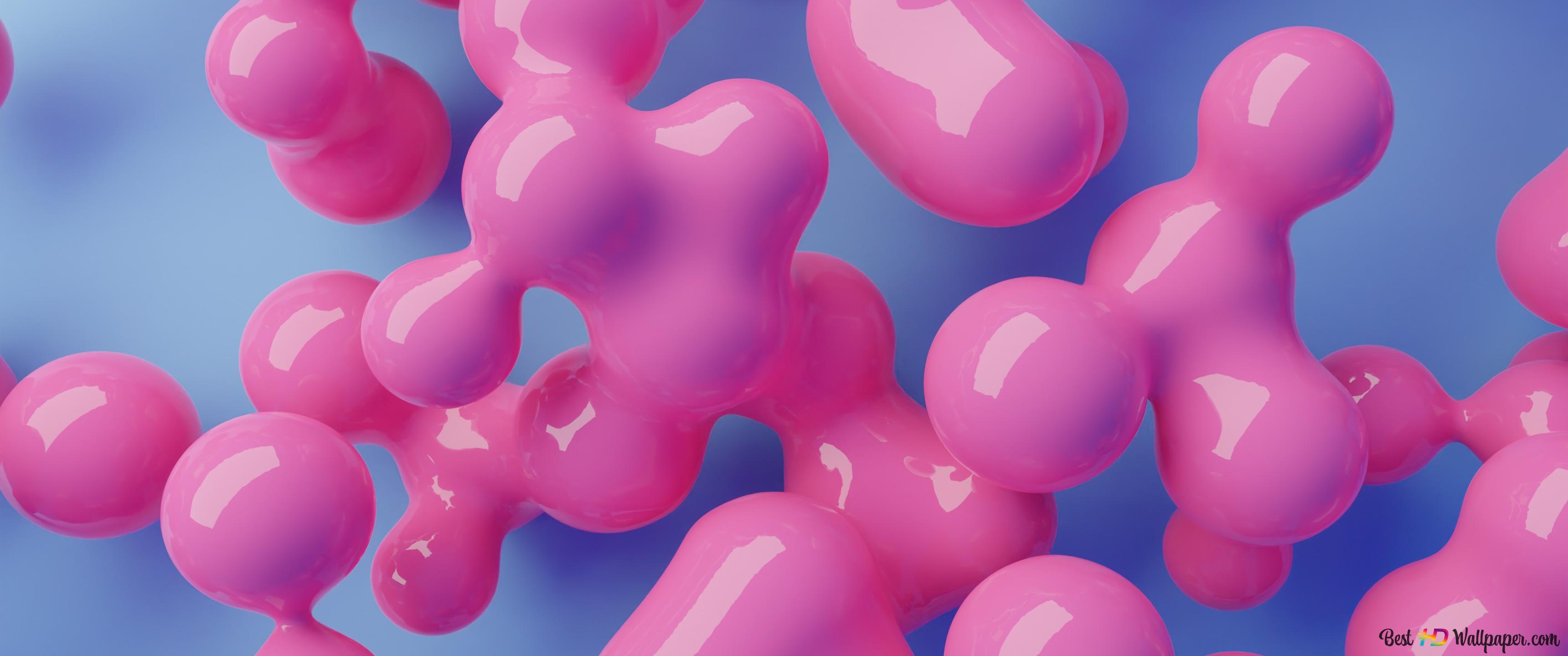 Bubblegum Bubbles HD Wallpaper