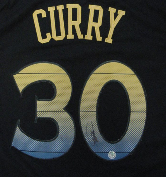 Stephen Curry Golden State Warriors Autographed Black Drift Jersey